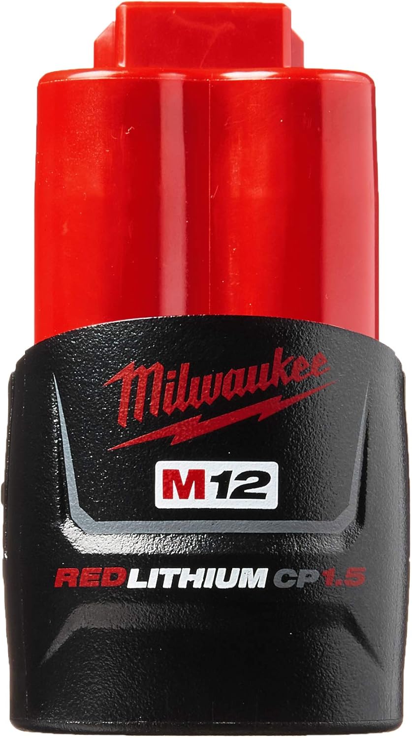 Milwaukee M12 REDLITHIUM 12V 1.5Ah Battery 48-11-2401 Compact 2 Milwaukee M12 REDLITHIUM 12V 1.5Ah Battery 48-11-2401 Compact - Image 2