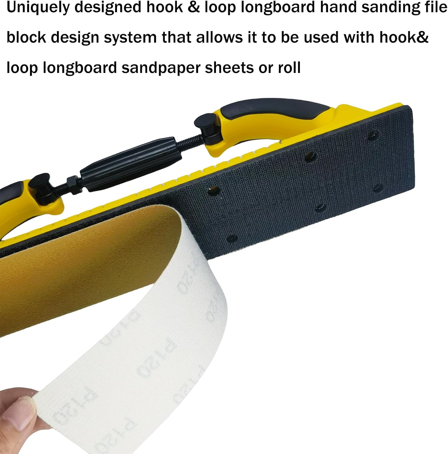 Flex Longboard Sanding Block 2-3/4" x 15-3/4" Hook Loop Auto Wood 5 Flex Longboard Sanding Block 2-3/4" x 15-3/4" Hook Loop Auto Wood - Image 5