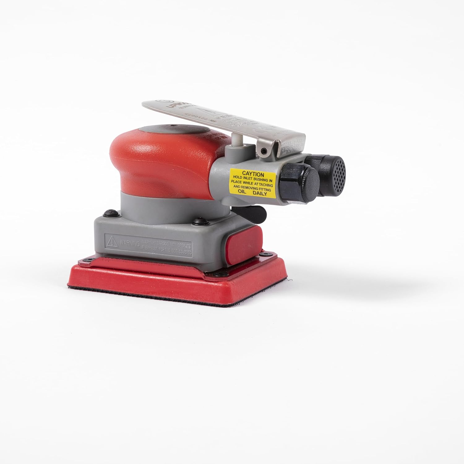 Pneumatic Palm Sander 3x4" 10000 RPM Orbital Air Sander Kit (Note: 64 characters) 6 Pneumatic Palm Sander 3x4" 10000 RPM Orbital Air Sander Kit
(Note: 64 characters) - Image 6