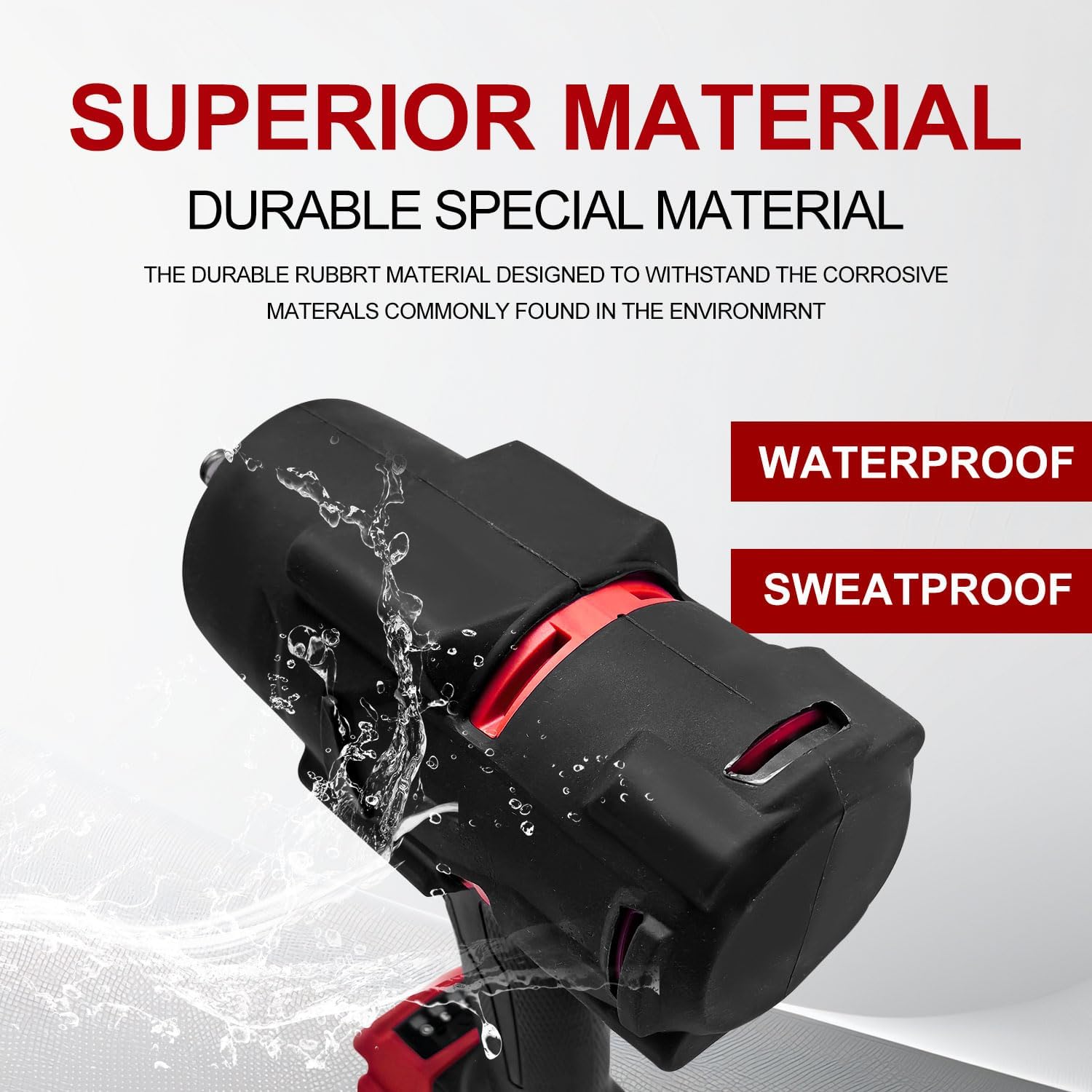 Protective Boot Cover for Milwaukee M18 FUEL 2864-20 Impact Wrench 6 Protective Boot Cover for Milwaukee M18 FUEL 2864-20 Impact Wrench - Image 6