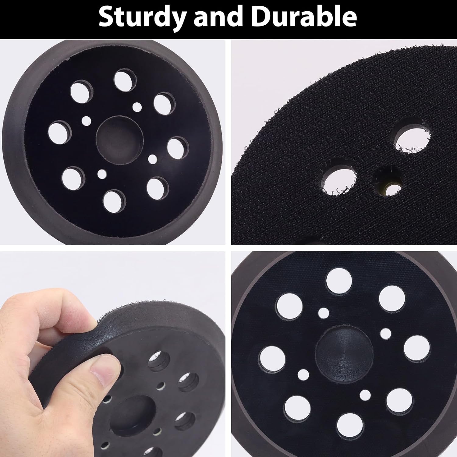 5" Orbital Sander Pad 8-Hole Fits Ryobi Milwaukee Ridgid Craftsman 7 5" Orbital Sander Pad 8-Hole Fits Ryobi Milwaukee Ridgid Craftsman - Image 7