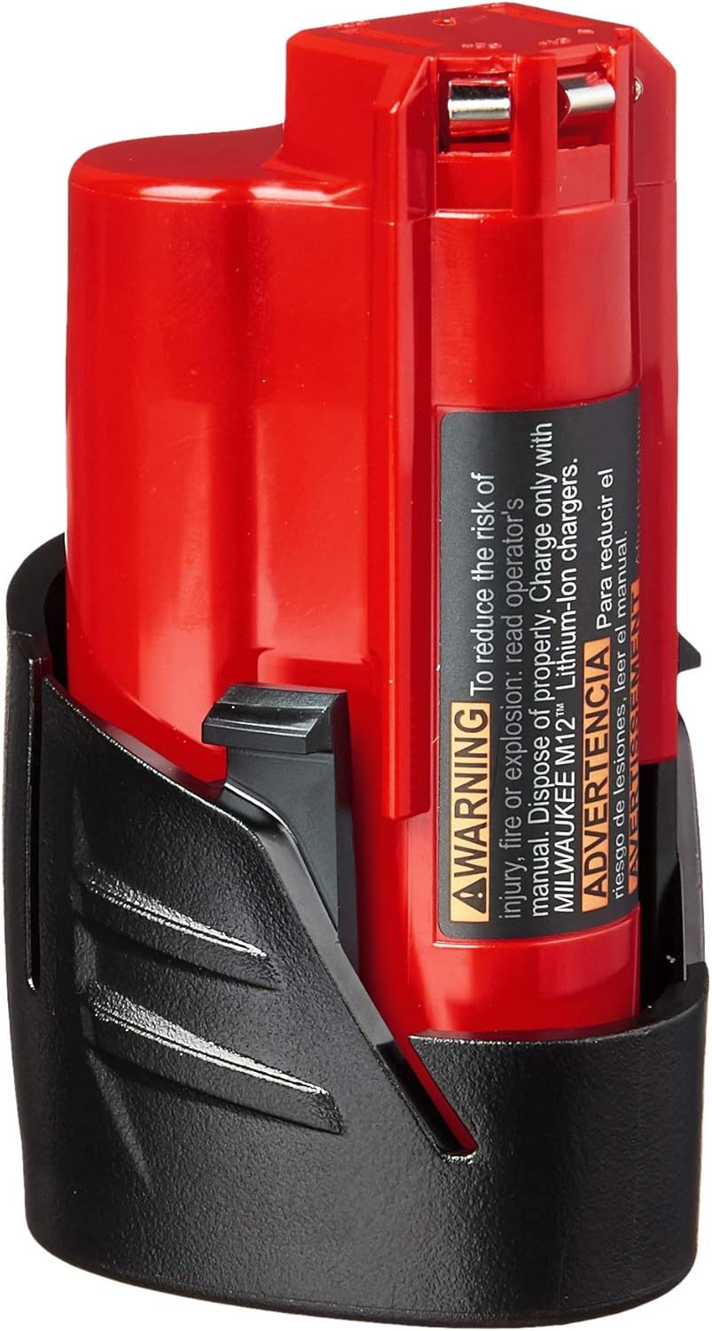 Milwaukee M12 REDLITHIUM 12V 1.5Ah Battery 48-11-2401 Compact 4 Milwaukee M12 REDLITHIUM 12V 1.5Ah Battery 48-11-2401 Compact - Image 4