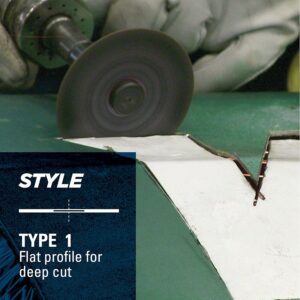 Weiler 3″ Cut-Off Wheels A36T 10 Pack for Metal Cutting 3/8″ Arbor
