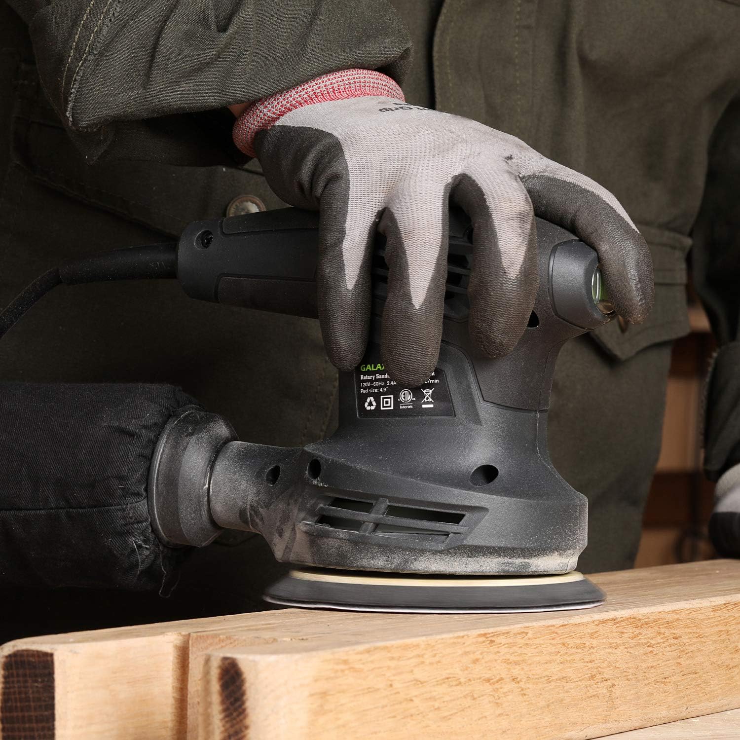 GALAX PRO 280W Orbital Sander 6 Speed 13000OPM with Dust Collector 6 GALAX PRO 280W Orbital Sander 6 Speed 13000OPM with Dust Collector - Image 6