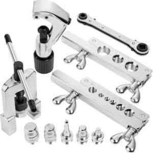 LORESO Flaring Tool Kit HVAC Swaging Set with Tube Cutter Copper