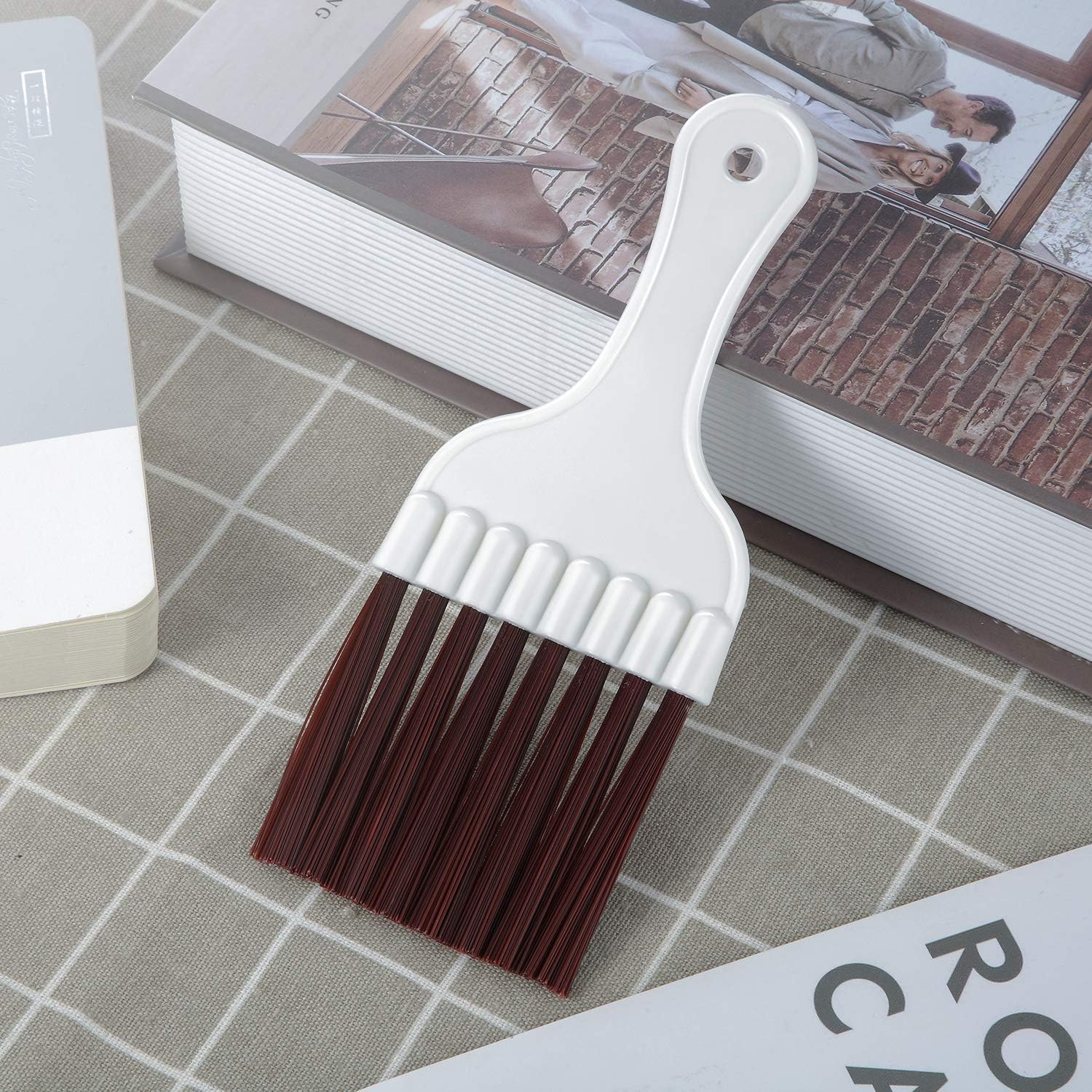 Boao 4-Pack HVAC Coil Cleaning Brush for AC Condenser Brown 4 Boao 4-Pack HVAC Coil Cleaning Brush for AC Condenser Brown - Image 4