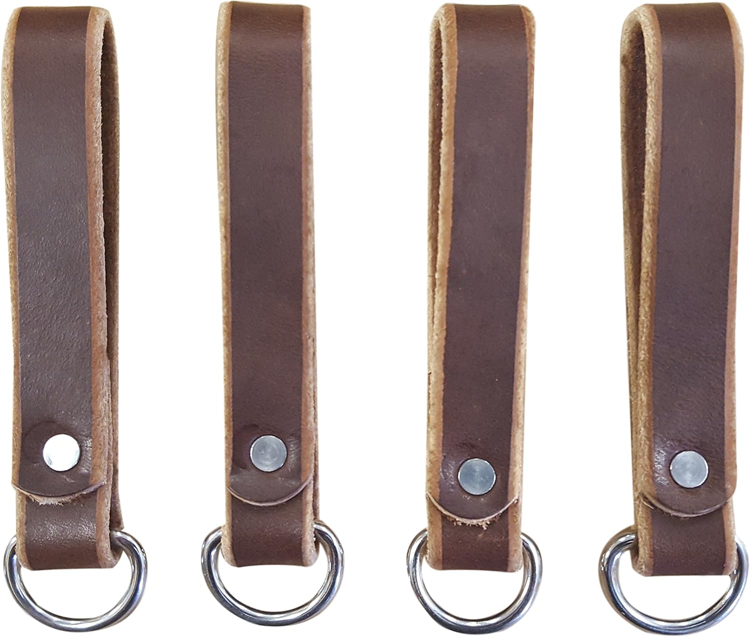 Heavy Duty Leather Tool Belt Suspender Loop Attachment 4-Pack 1 Heavy Duty Leather Tool Belt Accessories (Suspender Loop Attachment 4-Pack)