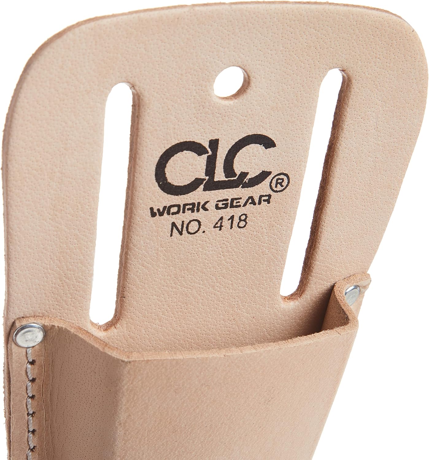 Custom Leathercraft Heavy Duty Tan Plier Holder Closed End 418 5 Custom Leathercraft Heavy Duty Tan Plier Holder Closed End 418 - Image 5