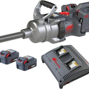 Ingersoll Rand W9691-K4E W9000 Series 20-Volt 1-Inch Cordless Impact Wrench Kit with Charger and 6-Inch Extended Anvil