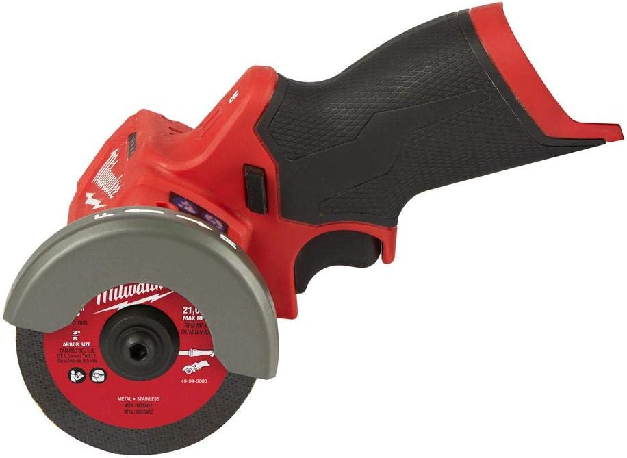 Milwaukee M12 FUEL 3" Brushless Cordless Cut Off Saw Tool-Only 1 Milwaukee M12 FUEL 12-Volt 3 in. Lithium-Ion Brushless Cordless Cut Off Saw (Tool-Only) Model# 2522-20