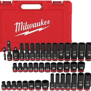 Milwaukee Socket Set MET & SAE IMP 3/8IN 49-66-7009