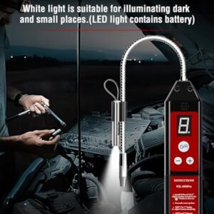 Halogen Freon Leak Detector with LED for HVAC R22 R410A R134A Gas
Halogen Freon Leak Detector with LED for HVAC R22 R410A R134A Gas