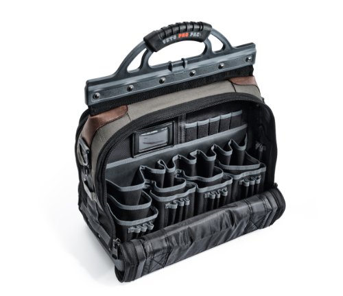 Veto Pro Pac Tech XL Heavy Duty Tool Bag Black Grey 1-Pack 3 Veto Pro Pac Tech XL Heavy Duty Tool Bag Black Grey 1-Pack - Image 3