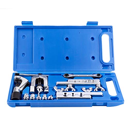 ICOOL Brake Line Flaring Tool Kit with Ratchet Wrench Tubing Cutter 6 ICOOL Brake Line Flaring Tool Kit with Ratchet Wrench Tubing Cutter - Image 6