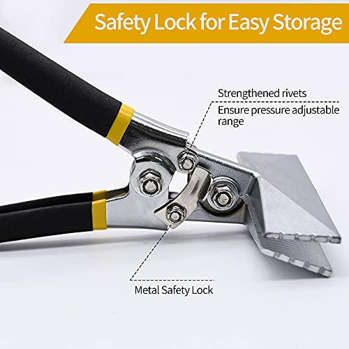 6in Hand Seamer Sheet Metal Bender Tool Ergonomic Pliers Edge Former 3 6in Hand Seamer Sheet Metal Bender Tool Ergonomic Pliers Edge Former - Image 3