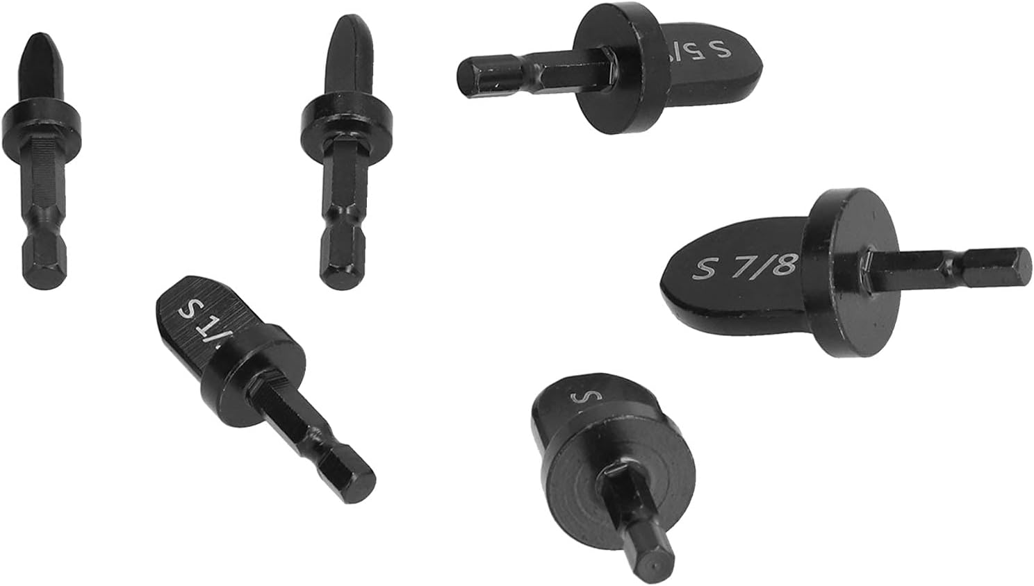 Swaging Tool Set 6PC Tube Expander Bits HVAC Copper Pipe Hex 8 Swaging Tool Set 6PC Tube Expander Bits HVAC Copper Pipe Hex - Image 8