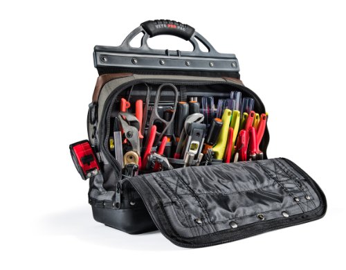 Veto Pro Pac Tech XL Heavy Duty Tool Bag Black Grey 1-Pack 1 hvac tools bag veto