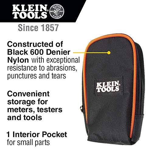 Klein Tools 69401 Heavy Duty Multimeter Case with Pockets 1 hvac tools clearance sale volt meter bags