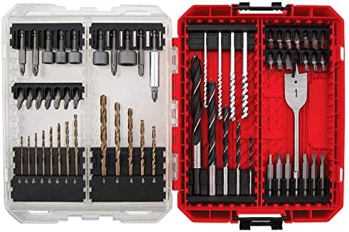 CRAFTSMAN 60-Piece Drill Bit Set CMAF1260 Complete Drilling Kit 1 hvac tools drill bit set
