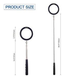 LED Telescoping Inspection Mirror 40″ Extendable 360° Swivel Tool