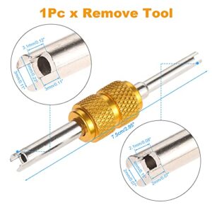 51PC AC Valve Core Kit R22 R410 Refrigeration Tool Set with Gaskets