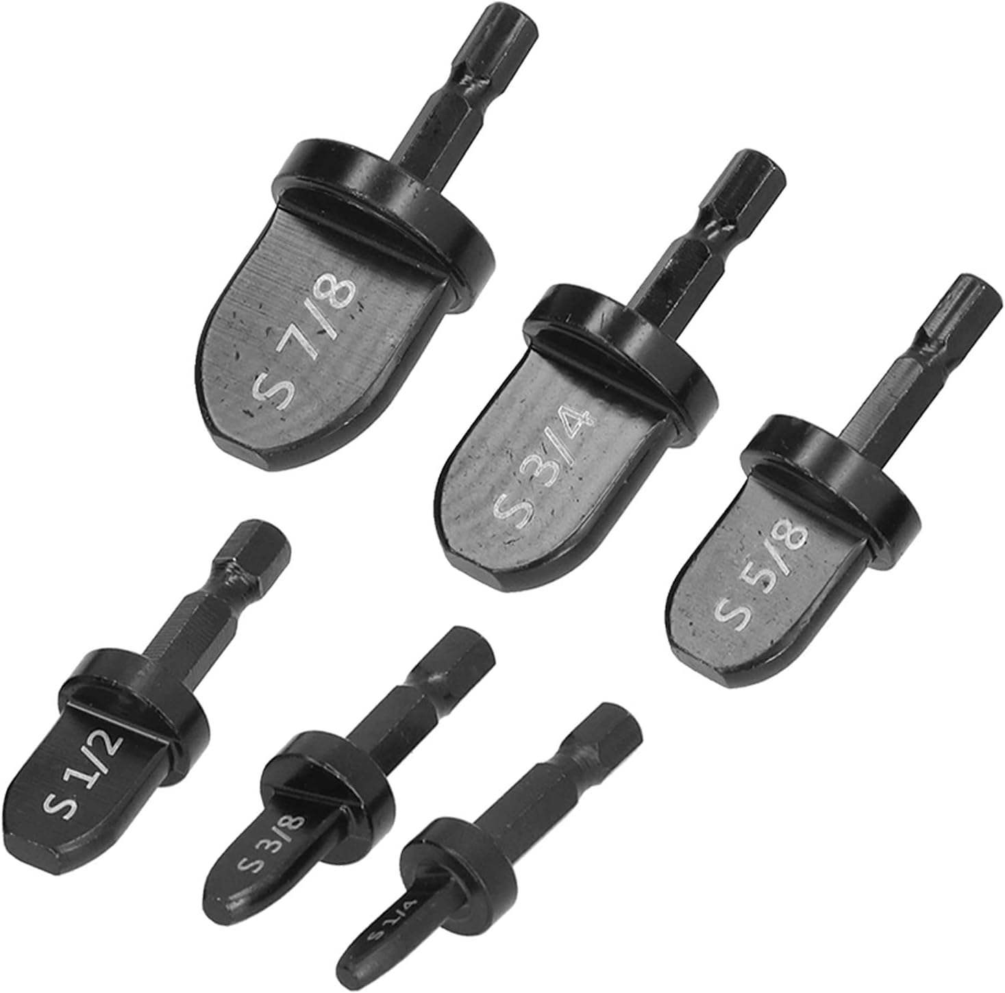Swaging Tool Set 6PC Tube Expander Bits HVAC Copper Pipe Hex 2 Swaging Tool Set 6PC Tube Expander Bits HVAC Copper Pipe Hex - Image 2