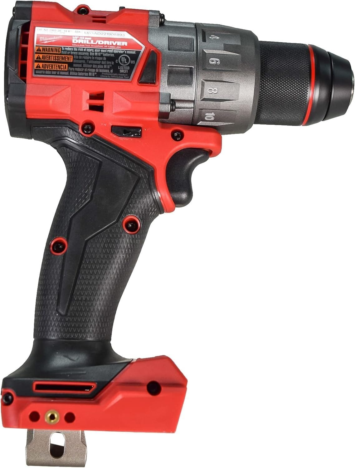 Milwaukee M18 FUEL 18V Brushless 1/2 in Cordless Drill Driver 3 Milwaukee M18 FUEL 18V Brushless 1/2 in Cordless Drill Driver - Image 3