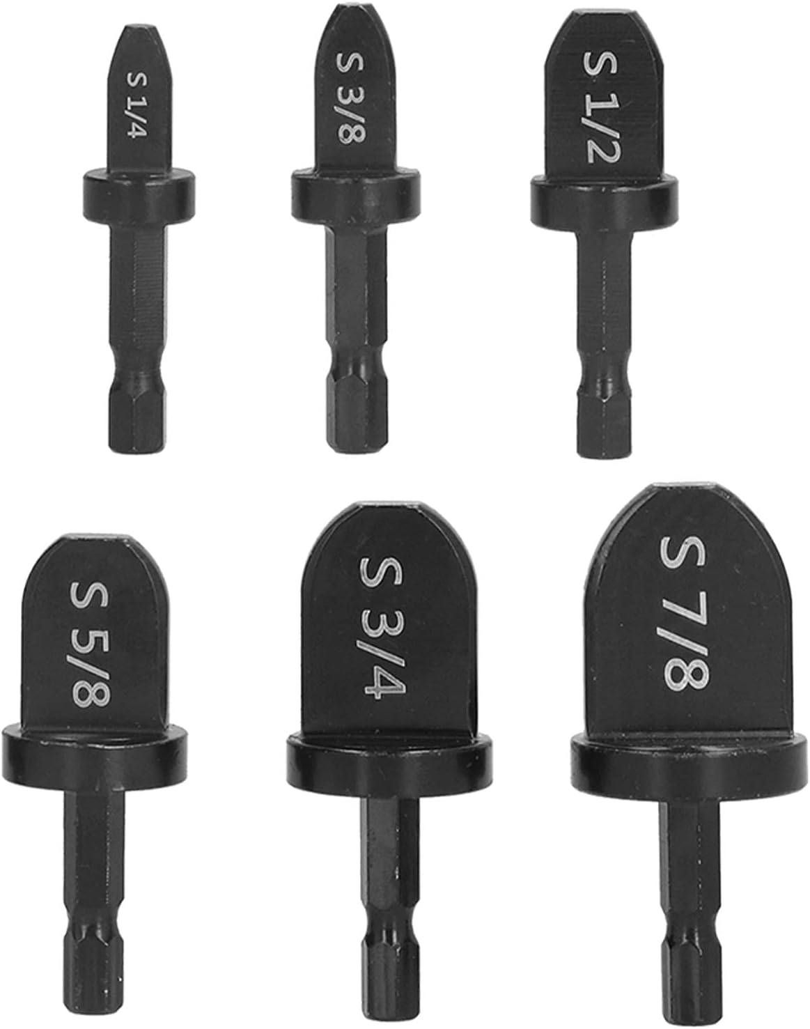 Swaging Tool Set 6PC Tube Expander Bits HVAC Copper Pipe Hex 1 hvac tools drill bits