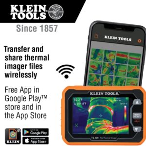 Klein Tools TI290 PRO Thermal Camera 49000 Pixels WiFi Rechargeable
