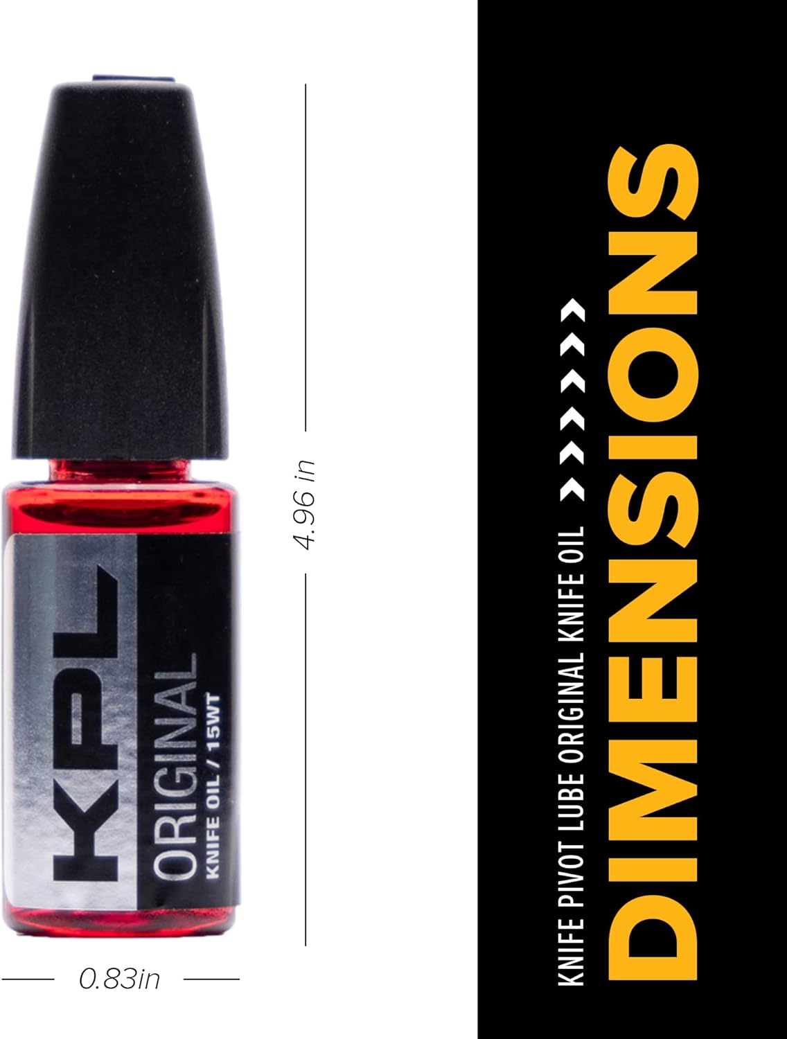 KNIFE PIVOT LUBE 10ml Premium Synthetic Oil for Blade Care & Cleaning 4 KNIFE PIVOT LUBE 10ml Premium Synthetic Oil for Blade Care & Cleaning - Image 4