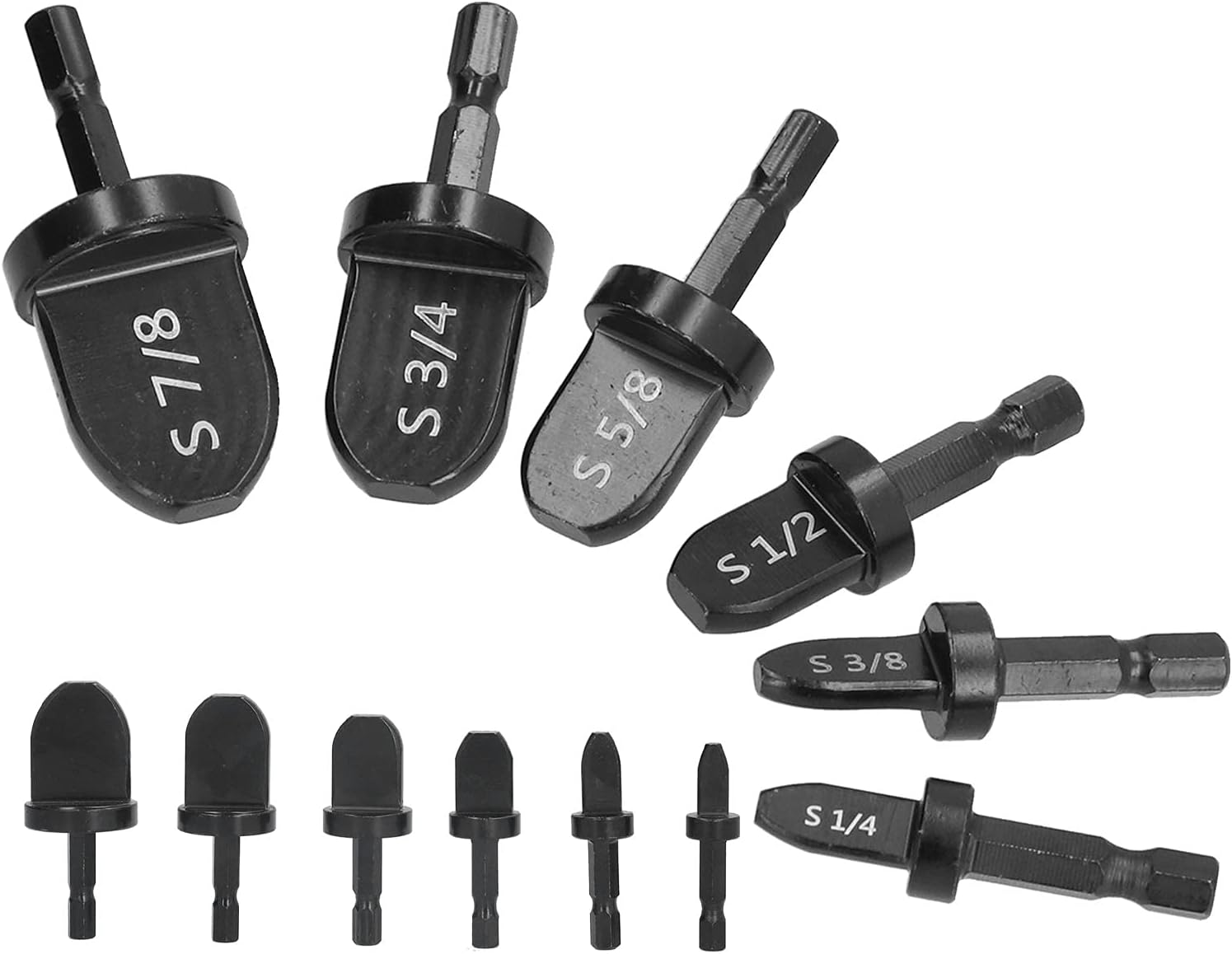 Swaging Tool Set 6PC Tube Expander Bits HVAC Copper Pipe Hex 7 Swaging Tool Set 6PC Tube Expander Bits HVAC Copper Pipe Hex - Image 7