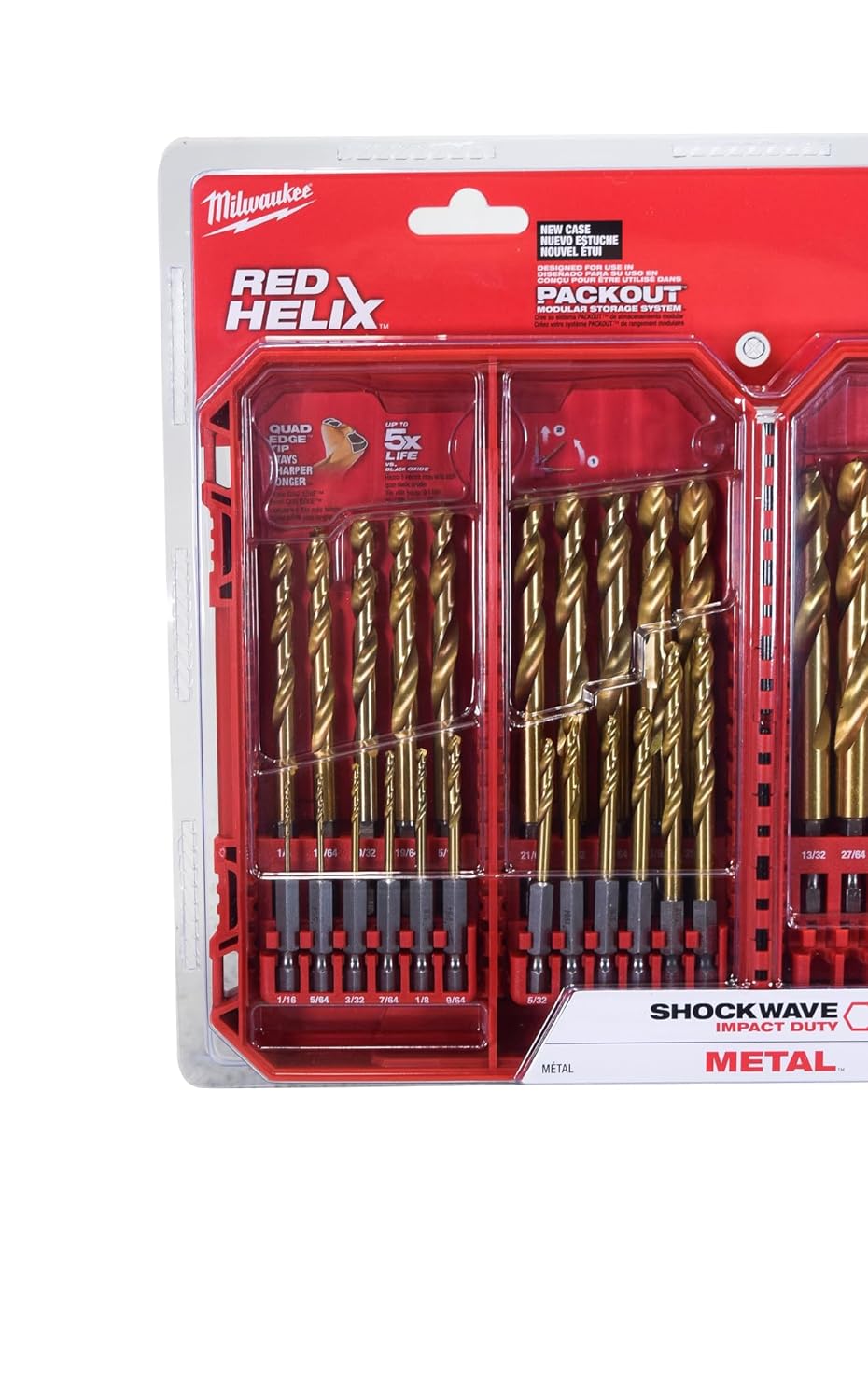 Milwaukee 29pc Titanium Impact Drill Bit Set 48-89-4672 2 Milwaukee 29pc Titanium Impact Drill Bit Set 48-89-4672 - Image 2