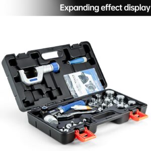 IBOSAD HVAC Hydraulic Swaging Tool Kit 3/8-1 5/8 inch 11 Dies