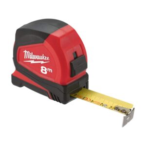 Milwaukee 8m Compact Metric Tape Measure Pro C8/25 4932459594