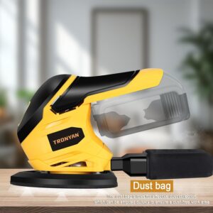 Cordless Detail Sander for DeWalt 20V 12000 OPM with 10 Sandpapers