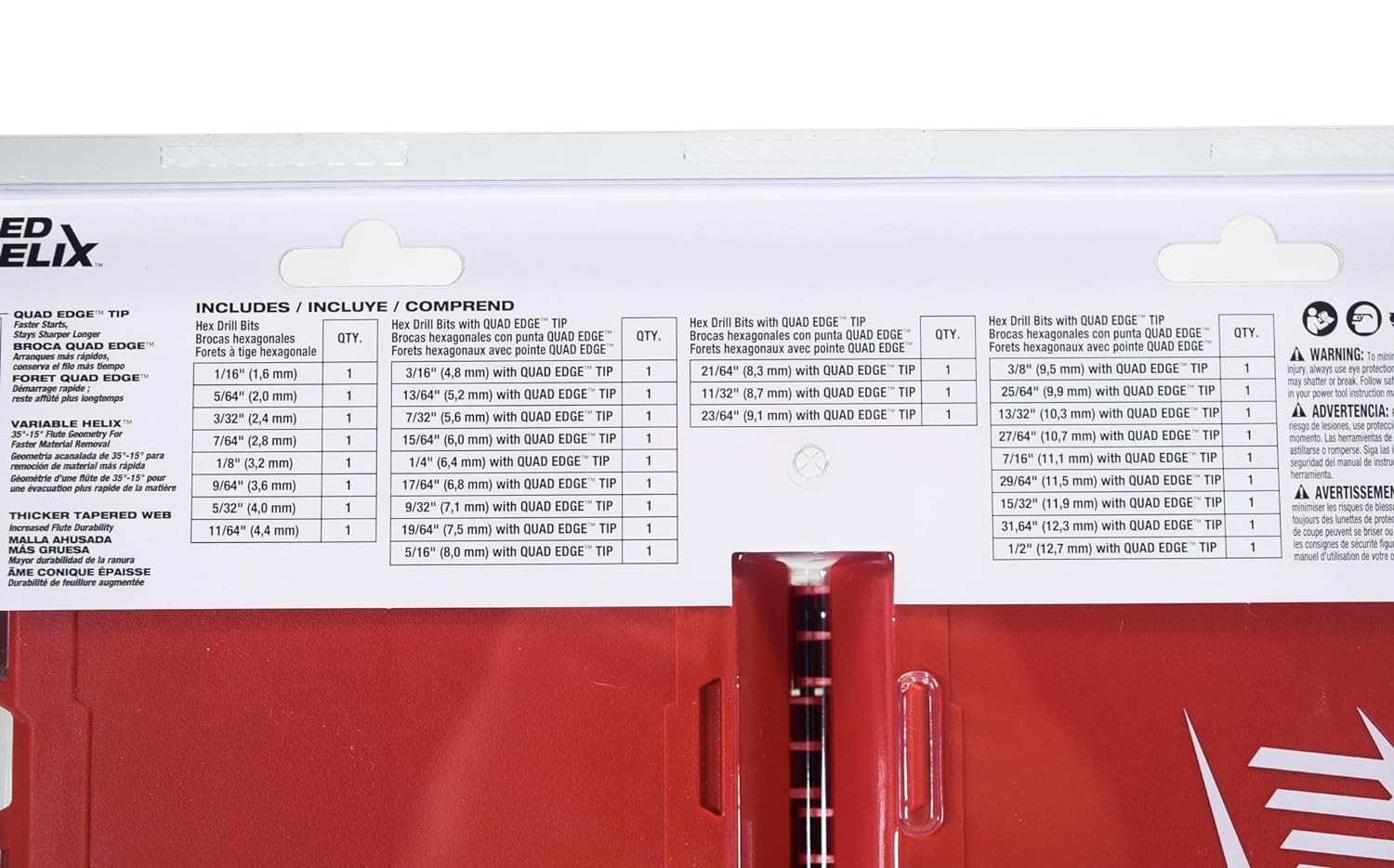 Milwaukee 29pc Titanium Impact Drill Bit Set 48-89-4672 5 Milwaukee 29pc Titanium Impact Drill Bit Set 48-89-4672 - Image 5