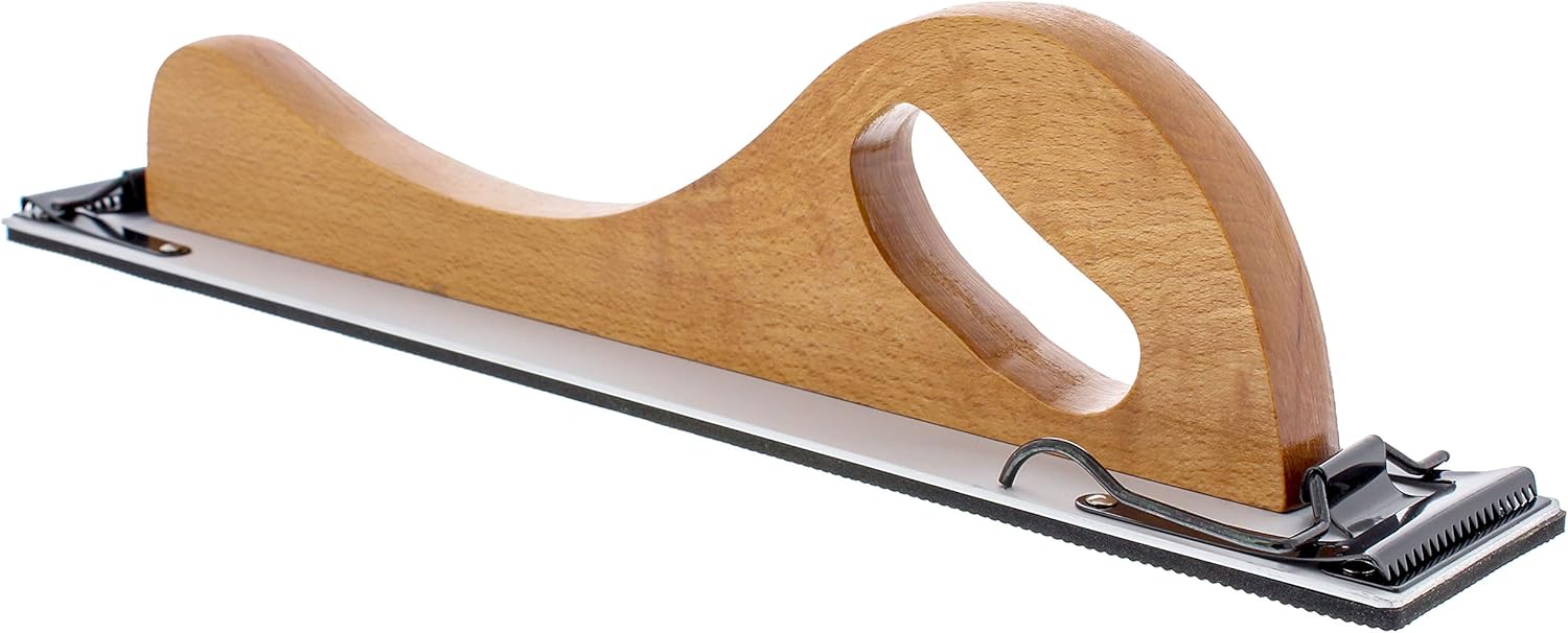 TCP Global 16.5" Longboard Sander with Wooden Handle for PSA Paper 1 sander tool long