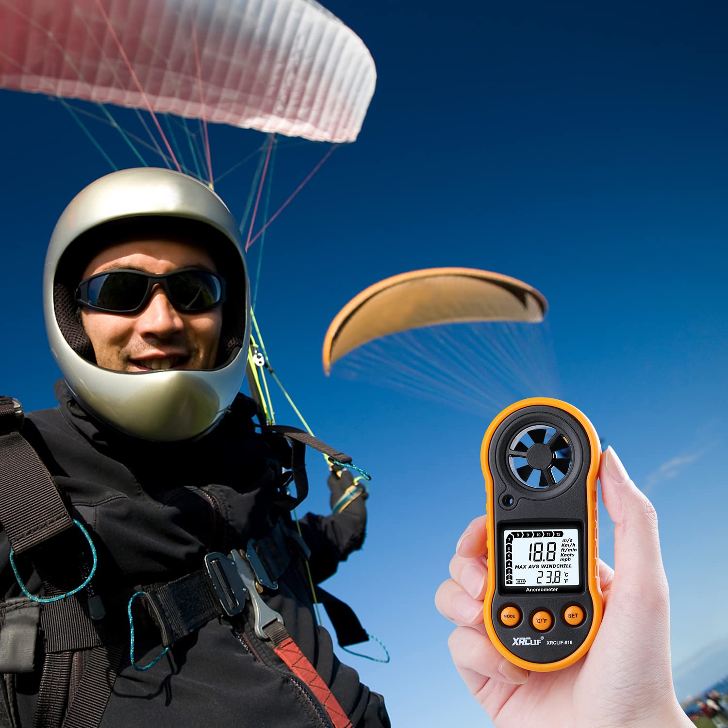 Digital Anemometer Wind Speed Meter Gauge Temperature Thermometer
or Handheld Wind Speed Meter Anemometer Air Flow Velocity Gauge
or Digital Wind Speed Meter Anemometer Thermometer for Outdoors 7 Digital Anemometer Wind Speed Meter Gauge Temperature Thermometer
orHandheld Wind Speed Meter Anemometer Air Flow Velocity Gauge
orDigital Wind Speed Meter Anemometer Thermometer for Outdoors - Image 7