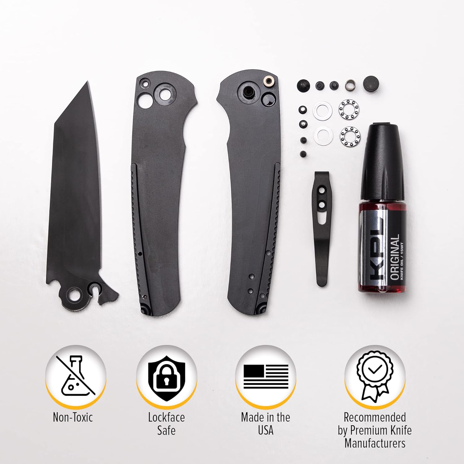 KNIFE PIVOT LUBE 10ml Premium Synthetic Oil for Blade Care & Cleaning 6 KNIFE PIVOT LUBE 10ml Premium Synthetic Oil for Blade Care & Cleaning - Image 6