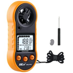 hvac tools digital wind meter and temperature