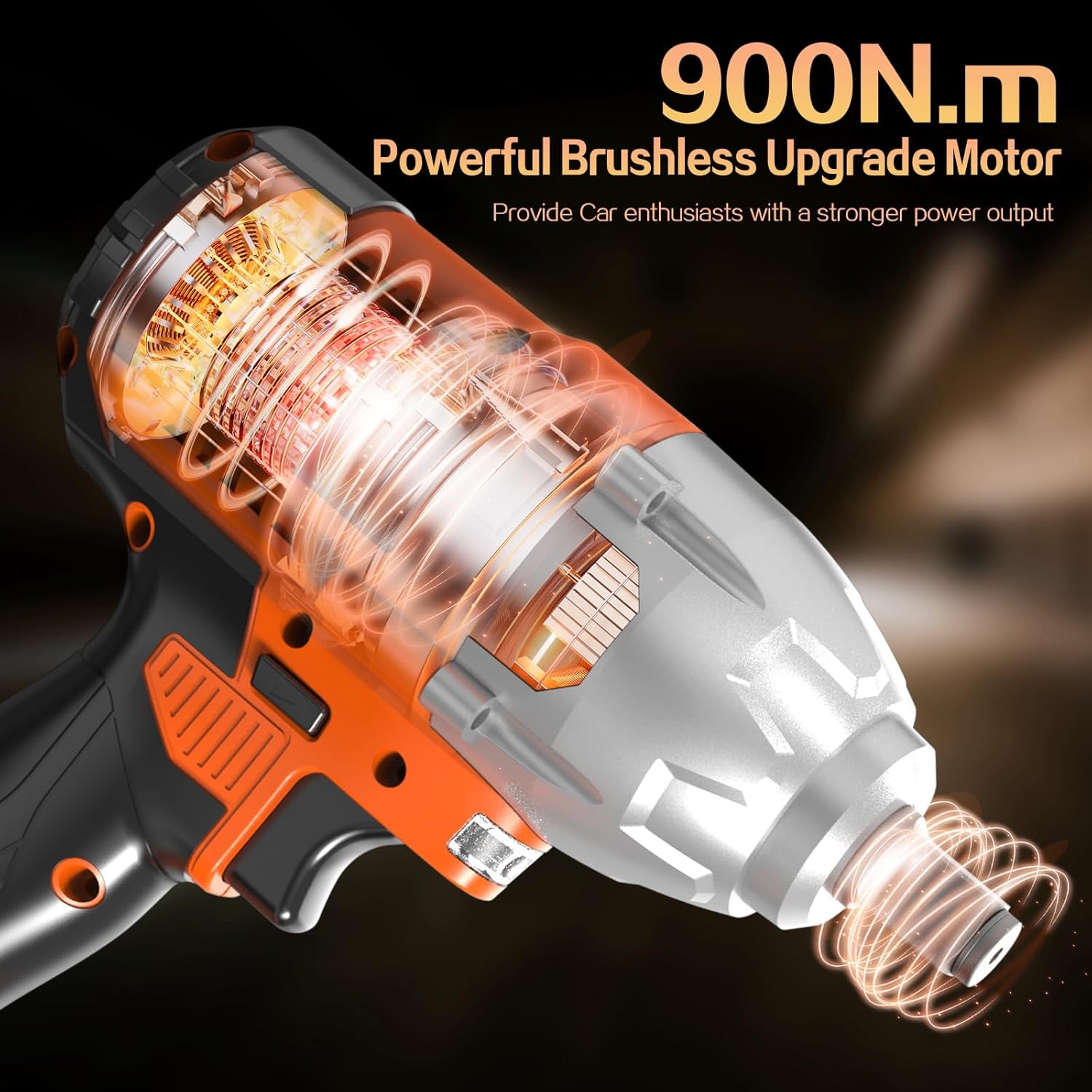 ```
21V Cordless Impact Wrench 665 Ft-lbs 2 Batteries 19pc Set
``` 2 ```
21V Cordless Impact Wrench 665 Ft-lbs 2 Batteries 19pc Set
``` - Image 2