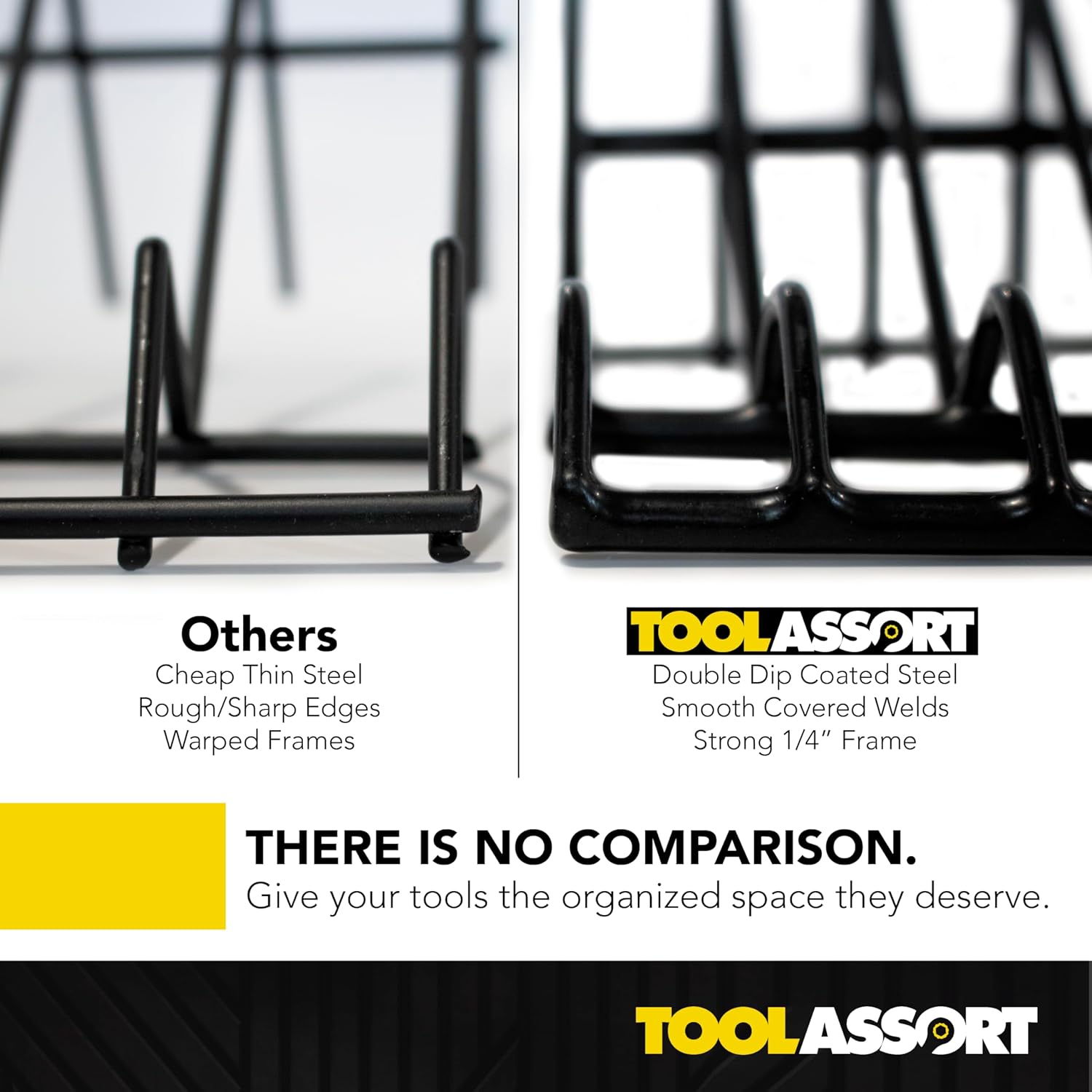 Plier Organizer Rack 2-Pack Tool Box Storage Holder Space Saver 4 Plier Organizer Rack 2-Pack Tool Box Storage Holder Space Saver - Image 4