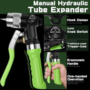 7-Piece Hydraulic Tube Expander Kit for Copper Pipes 3/8-1-1/8″