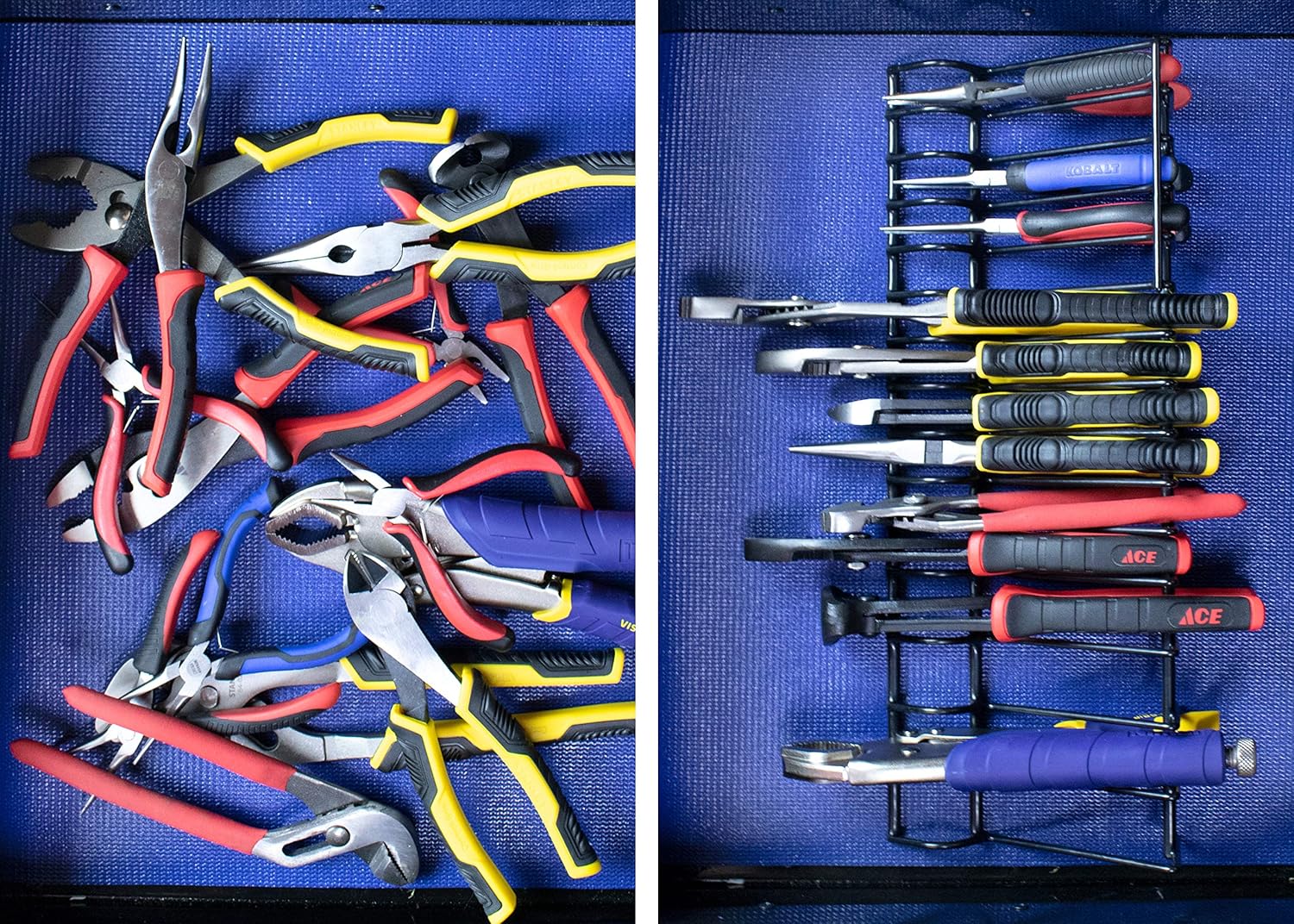 Plier Organizer Rack 2-Pack Tool Box Storage Holder Space Saver 9 Plier Organizer Rack 2-Pack Tool Box Storage Holder Space Saver - Image 9
