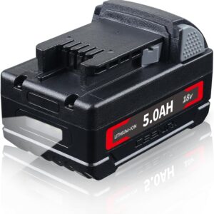 CEENR M-18 5.0Ah Lithium Battery Replacement for Milwaukee M-18 Battery Compatible with 18V Cordless Power Tools (1PACK)