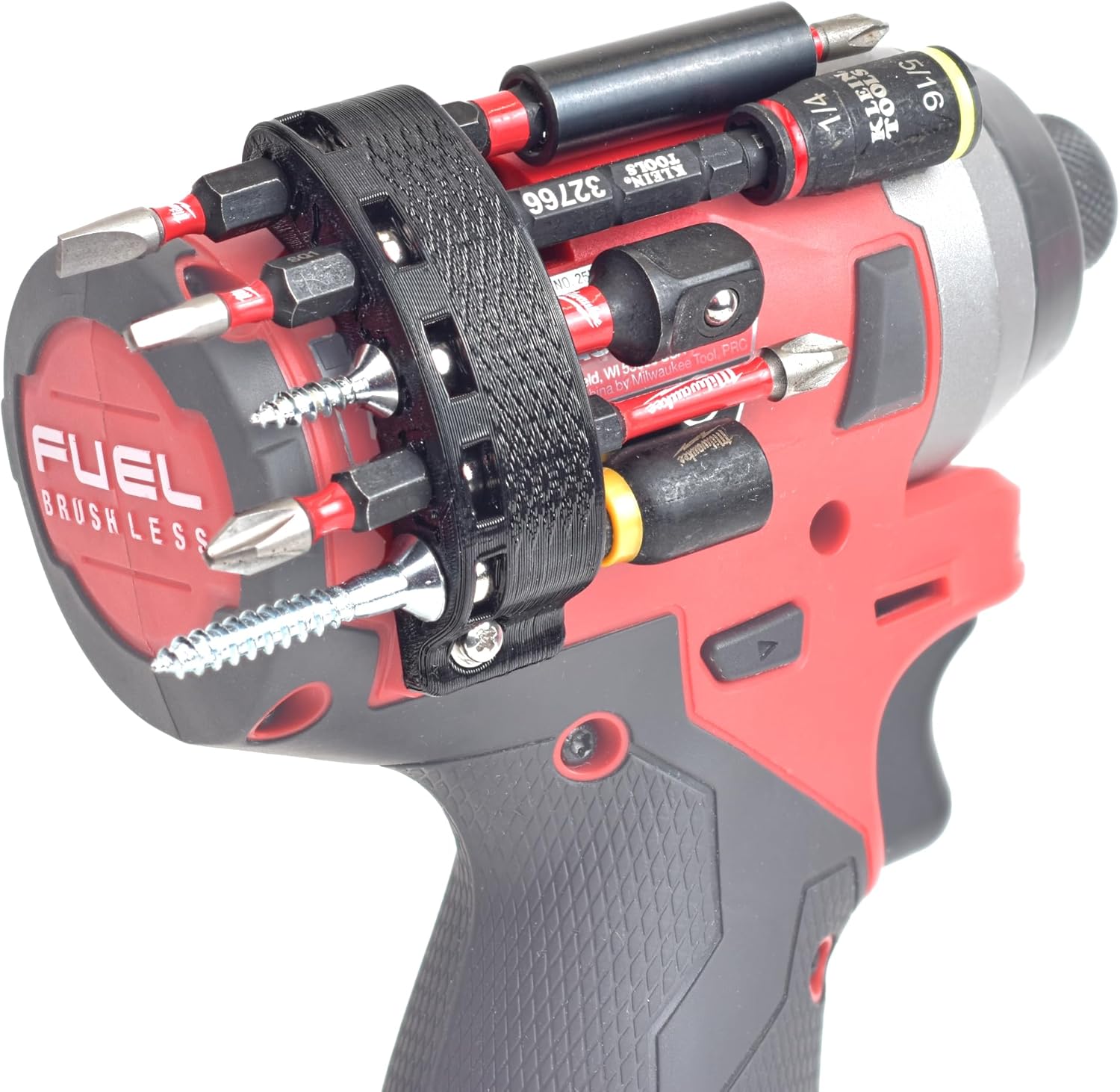 Magnetic Bit Holder for Milwaukee M12 Fuel Impact Driver 2553-20 1 Magnetic Bit Holder for Milwaukee M12 Fuel Impact Driver 2553-20 M12 (Right Side)