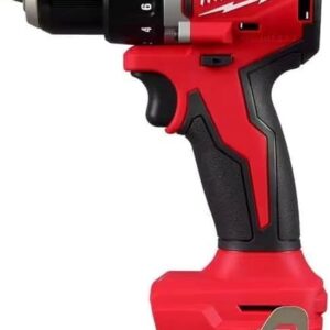 Milwaukee 3601-20 M118 18V Lithium-Ion Brushless Cordless 1/2 in. Compact Drill/Driver (Tool Only), Red