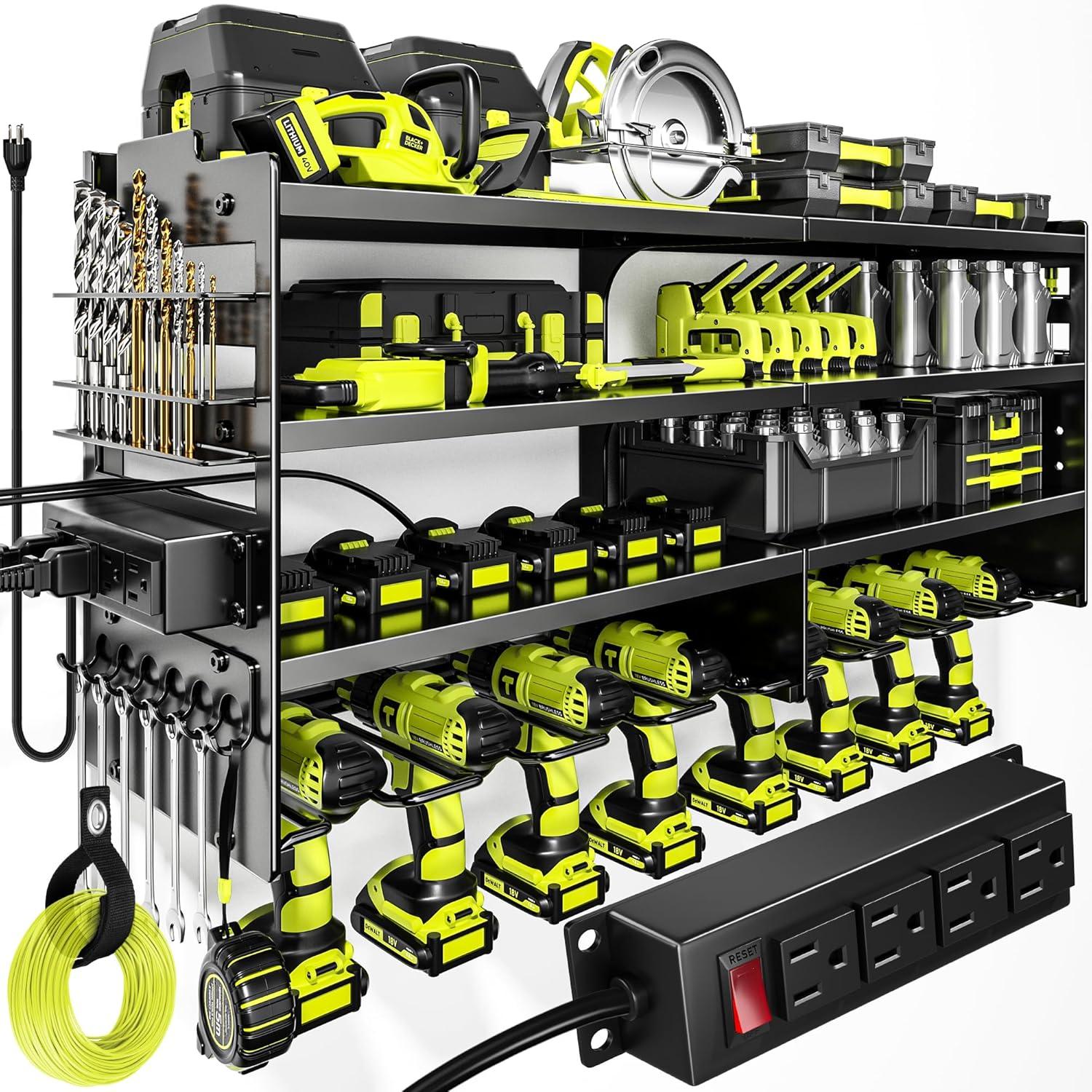 How We Organized Our Garage with POKIPO's Heavy-Duty Tool Rack 1 How We Organized Our Garage with POKIPO’s Heavy-Duty Tool Rack