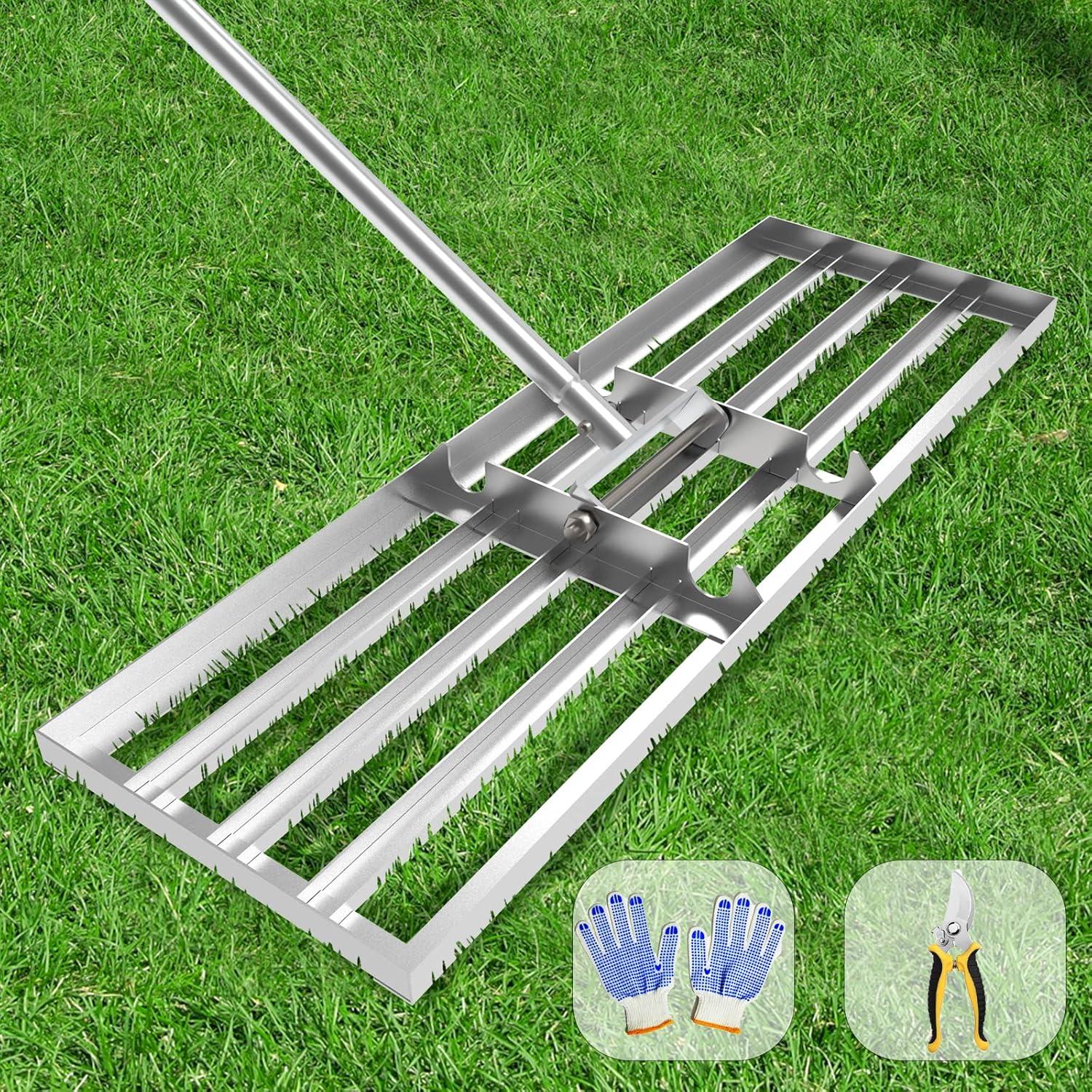 How We Loved Using the Professional Lawn Leveling Rake 30×10