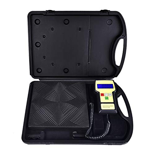 HVAC Refrigerant Charging Scale 220LBS Digital with Case A36575 4 HVAC Refrigerant Charging Scale 220LBS Digital with Case A36575 - Image 4